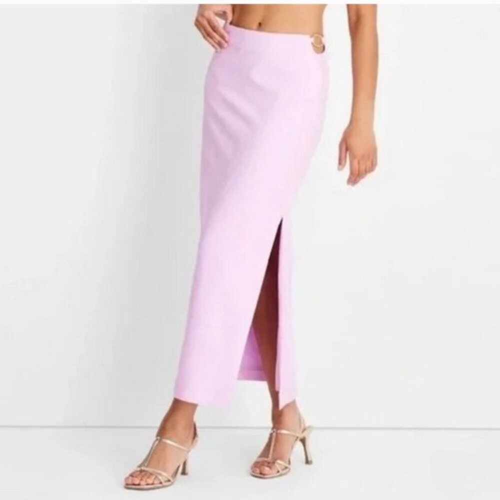 Future Collective™ - Cutout O-Ring Maxi Skirt